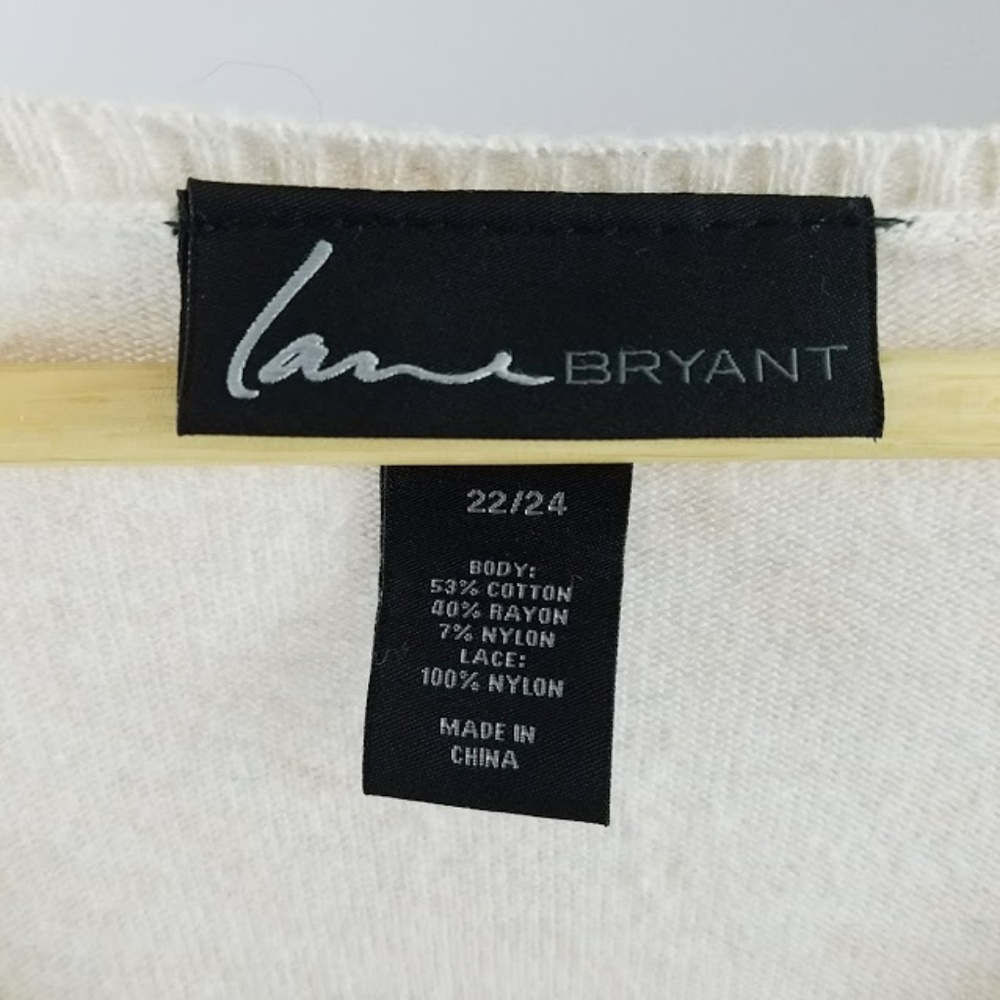 💸SOLD!🌟🌟 Lane Bryant Sweater Shirt Plus 22/24 - Picture 3 of 5